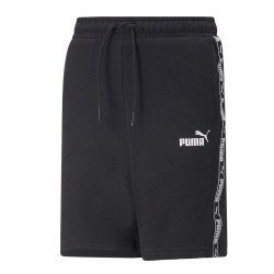Short Noir Garçon Puma Tape Tr B