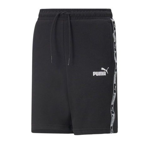 Short Noir Garçon Puma Tape Tr B