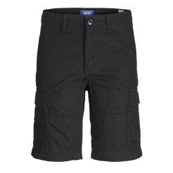 Short Noir Garçon Jack & Jones Cargo 12274580