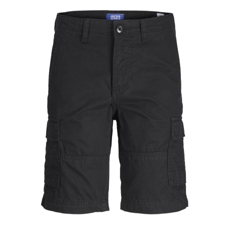 Short Noir Garçon Jack & Jones Cargo 12274580