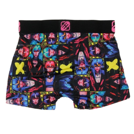 Boxer Noir/Rose Garçon Freegun GOG