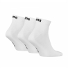 X3 Paires de Chaussettes Blanches Mixte Puma Quarter