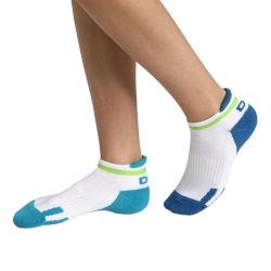 x2 Paires de Chaussettes Blanc/Bleu Garçon Dim D0B47