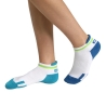 x2 Paires de Chaussettes Blanc/Bleu Garçon Dim D0B47
