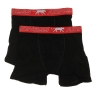 x2 Boxers Rouge/Noir Garçon Airness 3/57/131