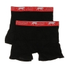 x2 Boxers Rouge/Noir Garçon Airness 3/57/131