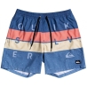 Short de bain Bleu Garçon Quiksilver Word Block 15