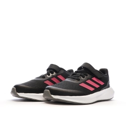 Chaussures de running Noires/Roses Fille Adidas Runfalcon 3.0