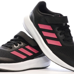 Chaussures de running Noires/Roses Fille Adidas Runfalcon 3.0
