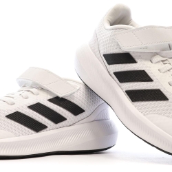 Baskets Blanches Enfant Adidas Runfalcon 3.0 EL