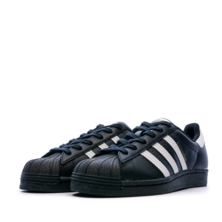 Superstar Baskets Noires Enfant Adidas