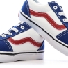 Baskets Bleu/Blanc/Rouge Garçon/Fille Vans Ward Slip