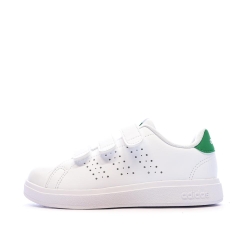 Baskets Blanches Garçon/Fille Adidas Advantage Base 2.0