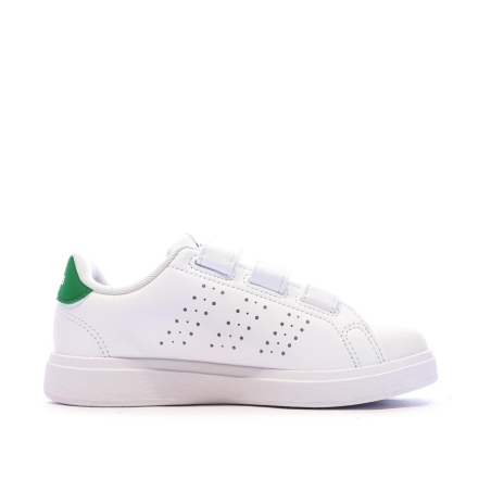 Baskets Blanches Garçon/Fille Adidas Advantage Base 2.0