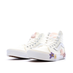 Baskets Beiges Fille Vans Flower