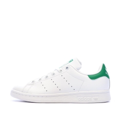 Stan Smith Blanc/Vert Mixte Adidas