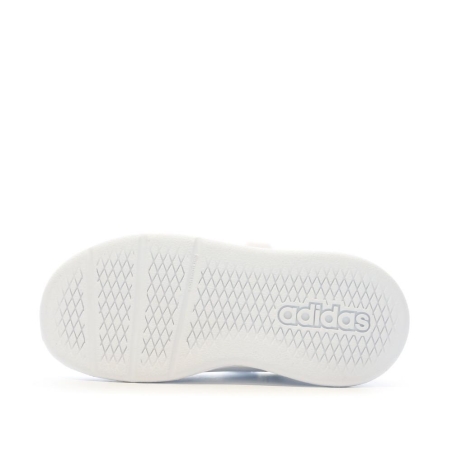 Baskets Blanches Fille Adidas Tensaur