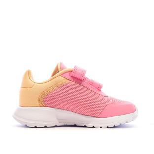 Baskets Rose/Orange Fille Adidas Tensaur Run 2.0