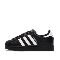 Baskets Noires Garçon/Fille Adidas Superstar