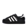 Baskets Noires Garçon/Fille Adidas Superstar
