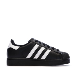 Baskets Noires Garçon/Fille Adidas Superstar