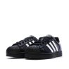 Baskets Noires Garçon/Fille Adidas Superstar