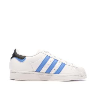 Baskets Blanc/Noir Enfant Adidas Superstar IG6263