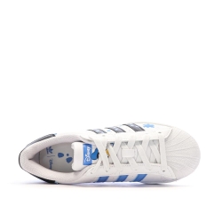 Baskets Blanc/Noir Enfant Adidas Superstar IG6263