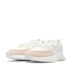 Baskets Rose/Blanche Fille Adidas Retropy F2 J GX9229