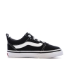 Baskets Noires/Blanches Enfant Vans Ward Slip-on