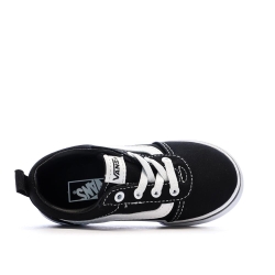 Baskets Noires/Blanches Enfant Vans Ward Slip-on
