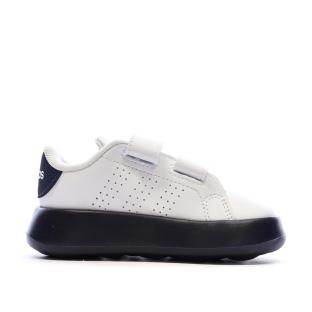 Baskets Blanches/Noires Mixte Adidas Grand Court 2.0