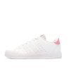 Baskets Blanches Fille/Femme Adidas Advantage Base 2.0