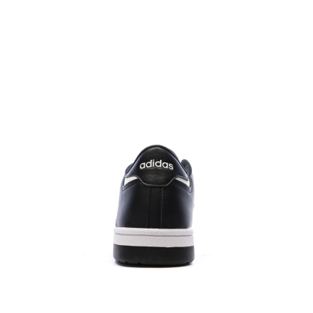 Baskets Noires/Blanches Enfant Adidas Rapid Court