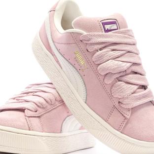 Baskets Roses/Mauves Femme Puma Suede XL