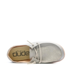 Chaussures Argentés Fille Hey Dude Wendy