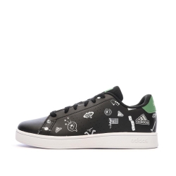Baskets Noires Junior Adidas Advantage ID8407