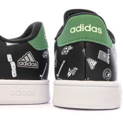 Baskets Noires Junior Adidas Advantage ID8407