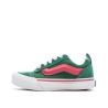 Baskets Verte/Rose Fille Vans Knu Skool