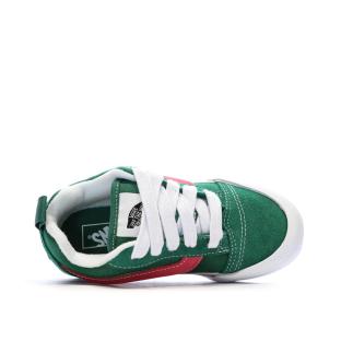Baskets Verte/Rose Fille Vans Knu Skool