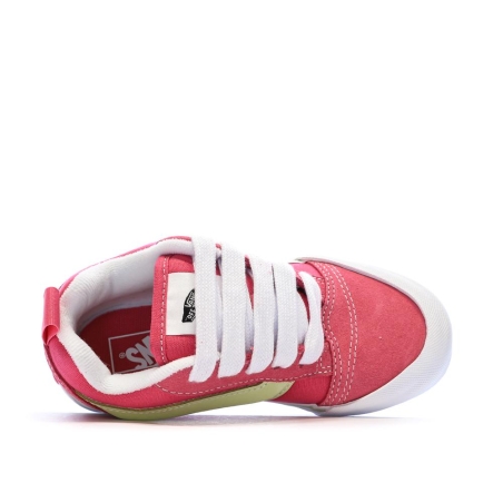 Baskets Roses/Jaunes Garçon/Fille Vans Knu