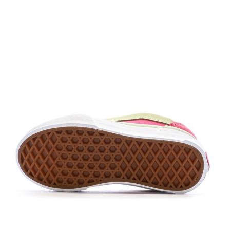 Baskets Roses/Jaunes Garçon/Fille Vans Knu