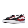Baskets Noir/Rouge Enfant Vans Knu Skool Elastic