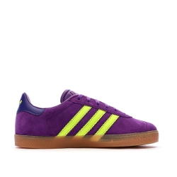 Baskets Violettes/Jaunes Enfant Adidas Gazelle