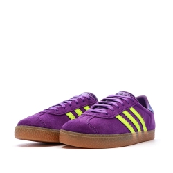 Baskets Violettes/Jaunes Enfant Adidas Gazelle