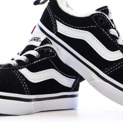 Baskets Noires/Blanches Garçon/Fille Vans Ward