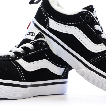 Baskets Noires/Blanches Garçon/Fille Vans Ward