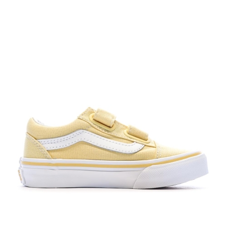Baskets Jaune Fille Vans Old Skool V Flower