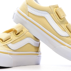 Baskets Jaune Fille Vans Old Skool V Flower
