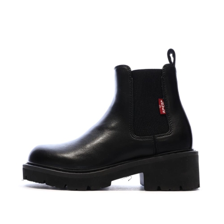 Bottines Noir Fille Levi's Ashley